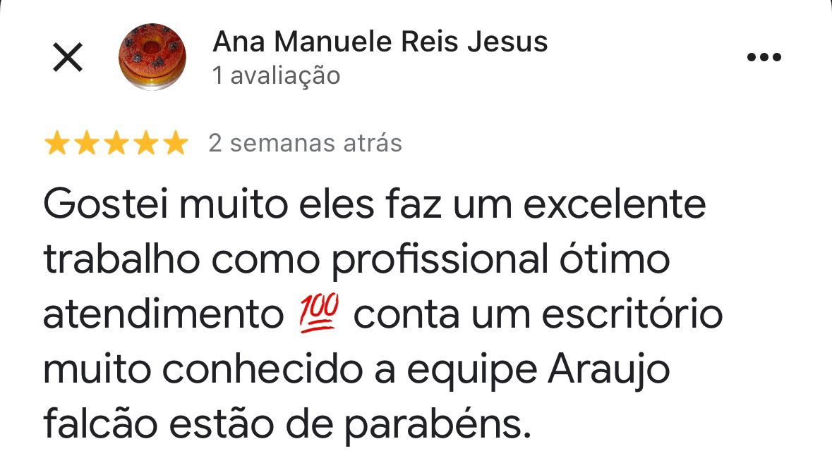 Depoimento de Ana Manuele Reis Jesus